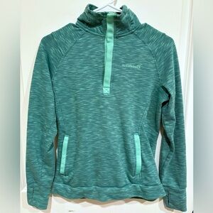 Women's Avalanche Half Snap Pullover‎ Long Sleeve Medium Outdoor Base Layer Warm